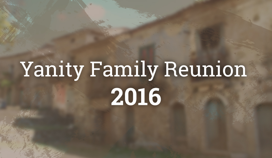 Yanity Family Reunion 2016